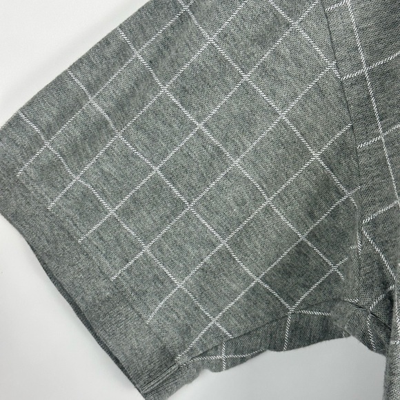 Men's Solid Advantage Striped Short Sleeve Polo - Picture 2 of 5